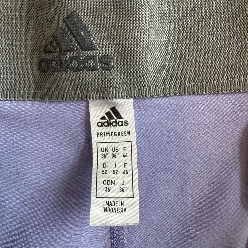 Adidas Men's Lavender Flat Front Shorts